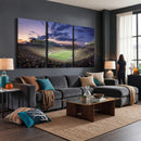 Notre Dame Fighting Irish Football Team Print - Notre Dame