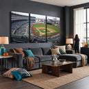 New York Yankees Baseball Team Print - Yankee Stadium Wall