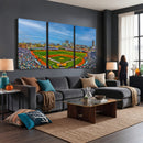 Wrigley Field Chicago Cubs Panoramic Canvas Print –
