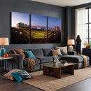 Iowa Hawkeyes Kinnick Stadium Wall Art Canvas Print, Framed