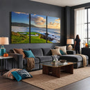 Pebble Beach Golf Links Wall Art Canvas Print – Iconic