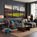 Chicago Bears Soldiers Field Wall Art Canvas Print – Framed