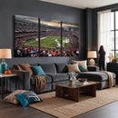 Chicago Bears Soldiers Field Wall Art Canvas Print – Framed