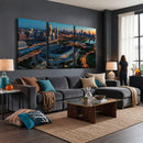 Chicago Bears Soldiers Field Wall Art Canvas Print – Framed