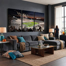 Penn State Stadium Wall Art Canvas Print, White Out Football