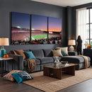 Dooley Stadium Wall Art, Sports Arena Canvas Print, Dooley