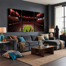 Tennessee Neyland Stadium Wall Art, Sports Arena Canvas