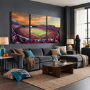 Dooley Stadium Wall Art, Sports Arena Canvas Print, Dooley