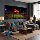 Jordan-Hare Football Stadium Wall Art Canvas Print, Football