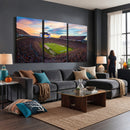 Jordan-Hare Stadium Wall Art Canvas Print, Football Stadium