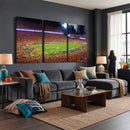 Clemson Football Stadium Wall Art Canvas Print, College