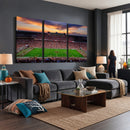 Oklahoma Sooners Stadium Wall Art Canvas Print, College