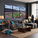 Georgia Bulldogs Stadium Wall Art Canvas Print, Sanford