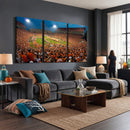 Clemson Tigers Memorial Stadium Wall Art Canvas Print