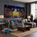 Oklahoma Memorial Stadium Wall Art Canvas Print – Oklahoma