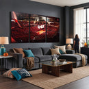 Houston Rockets Basketball Team Print Canvas- Houston Toyota