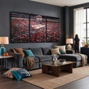 Louisville Cardinals Basketball Print Canvas - Louisville