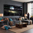 Milwaukee Bucks Basketball Print - Fiserv Forum Stadium Wall