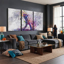 Watercolor Golf Swing Wall Art Canvas Print | Vibrant