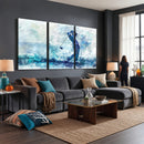Golf Swing Wall Art Canvas Print - Sports-Inspired