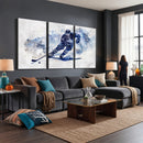 Hockey Player Wall Art Canvas Print - Sports-Inspired