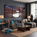 Barton Malow Little Caesars Arena Detroit Wall Art Canvas