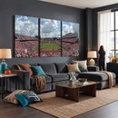 NC State Wolfpack Football Team Print Canvas- Raleigh