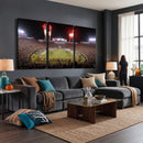 Framed Florida State Seminoles Football Team Print -