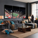Houston Cougars Football Team Print - Houston TDECU Stadium