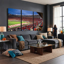Wisconsin Badgers Football Team Print - Madison Camp Randall