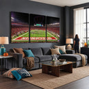 Wisconsin Badgers Football Team Print Canvas- Madison Camp