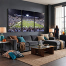 Brigham Young University Cougars Football Print Canvas -