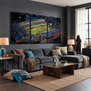 University of North Texas Mean Green Football Artwork,