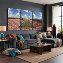 Oklahoma State Cowboys Football Team Print - Stillwater
