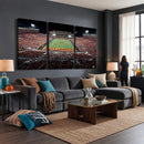 Oklahoma State Cowboys Canvas Print, Football Team Print -