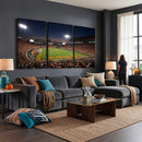 Clemson University Tigers Art Print, Football Team Print -