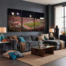 Indiana University Hoosiers Football Team Print Canvas -