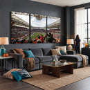 Miami Hurricanes Football Team Wall Art Print - Miami Hard
