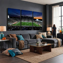 Michigan State Spartans Football Team Print - East Lansing