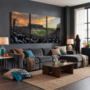 Michigan State Spartans Football Team Print - East Lansing