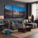 Texas Tech Red Raiders Canvas, Framed Football Team Print -