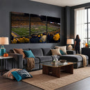West Virginia Uni Mountaineers Football Team Print - Milan