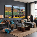 Puskar Stadium Canvas Print Wall Art - Morgantown Print -
