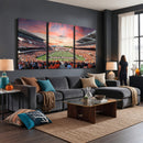 Oregon State Beavers Football Team Print - Corvallis Reser