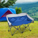 Folding Camping Chair with Bags and Padded Backrest by LJGDeals