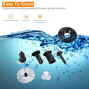 8 Cup Food Processor 500W Variable Speed Blender Chopper with 3 Blades by LJGDeals