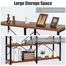 3 Tier 47 Inch Console Metal Frame Sofa Table by LJGDeals