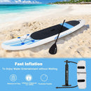 10 Feet Inflatable Stand Up Paddle Board with Carry Bag by LJGDeals