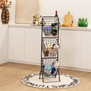 3-Tier Fruit Basket Stand with Adjustable Heights by LJGDeals