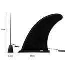 9 Inch Surf and SUP Detachable Center Single Fin for Longboard by LJGDeals